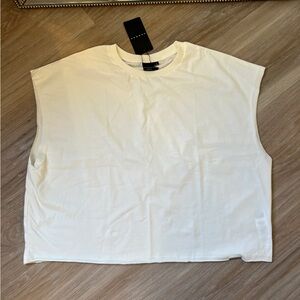 SumWon Studios XL White Muscle Tee – NWT Men’s Staple Basic Crisp